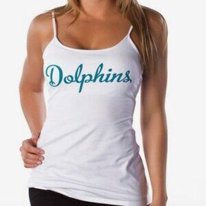 Miami Dolphins NFL Tank Top NWT All Sport Couture